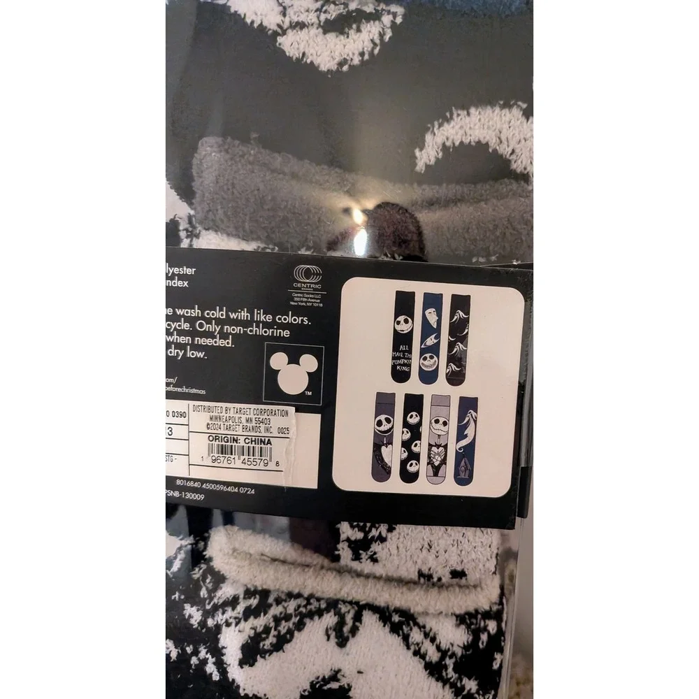 Disney Nightmare Before Christmas Socks‎ 7 Days of Cozy Mens 6-12 NEW